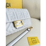 FENDI Baguette Leather Handbag Model Number: 211