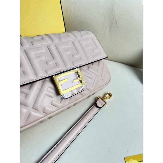 FENDI Baguette Leather Handbag Model Number: 211