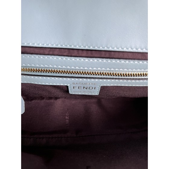 FENDI Baguette Leather Handbag Model Number: 211