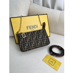 FENDI Classic Old Flower Mahjong Bag Model Number: 889