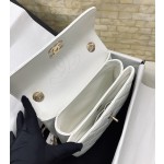 Chanel Trendy cc All Steel Precision Carved 𝟷𝟺𝙺 Light Gold Buckle