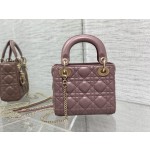 Dior three grid peony purple