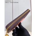 LOUIS VUITTON Pumpkin Print YK Zippy Zippy Wallet M82106
