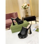 Gucci runway show water platform popular sandals