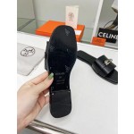 Hermes flat heeled slippers