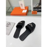 Hermes flat heeled slippers
