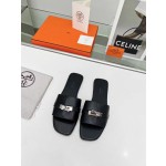 Hermes flat heeled slippers