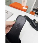 Hermes flat heeled slippers