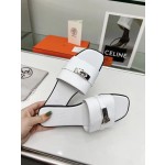 Hermes flat heeled slippers