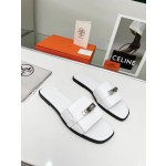 Hermes flat heeled slippers