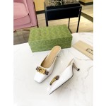 Gucci's latest high-heeled slippers