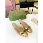 Gucci's latest high-heeled slippers