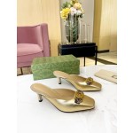 Gucci's latest high-heeled slippers