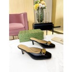 Gucci's latest high-heeled slippers