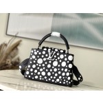 𝐋𝐎𝐔𝐈𝐒𝐕𝐔𝐈𝐓𝐓𝐎𝐍 M21691/48865 Black Pinned White Dot Medium Louis Vuitton x Grass Maisen Collaboration Series