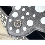 𝐋𝐎𝐔𝐈𝐒𝐕𝐔𝐈𝐓𝐓𝐎𝐍 M21691/48865 Black Pinned White Dot Small Size x Grass Maiden Cooperation Series