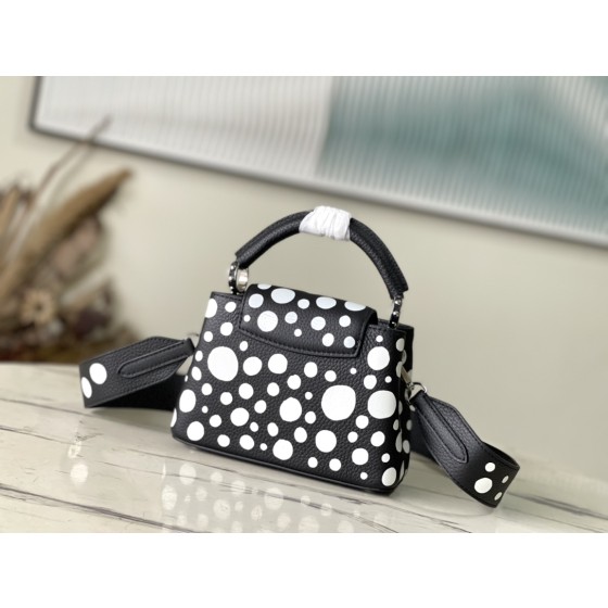 𝐋𝐎𝐔𝐈𝐒𝐕𝐔𝐈𝐓𝐓𝐎𝐍 M21691/48865 black and white polka dot mini x Grassland Yamasa cooperation series