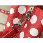 𝐋𝐎𝐔𝐈𝐒𝐕𝐔𝐈𝐓𝐓𝐎𝐍 M21692/48865 Red Pinned White Dot Mini x Grass Maisen Collaboration Series