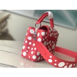 𝐋𝐎𝐔𝐈𝐒𝐕𝐔𝐈𝐓𝐓𝐎𝐍 M21692/48865 Red Pinned White Dot Mini x Grass Maisen Collaboration Series