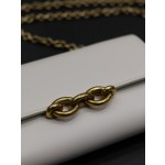 SAINT LAURENT LE MAILLON Plain grain cowhide chain bag model: 738109