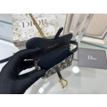 Dior Blue Jacquard Fabric Dior Oblique Pattern Nano Handbag Model Number s0220