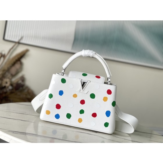 𝐋𝐎𝐔𝐈𝐒𝐕𝐔𝐈𝐓𝐓𝐎𝐍 M21637/48865 White Collated Color Dot Medium