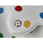 𝐋𝐎𝐔𝐈𝐒𝐕𝐔𝐈𝐓𝐓𝐎𝐍 M21637/48865 White Collated Color Dot Medium