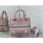 Dior Light Green Tiger [Five Grid Embroidery] 6814