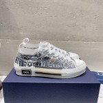 Dior letters, film, lace up casual shoes