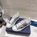 Dior letters, film, lace up casual shoes