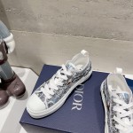 Dior letters, film, lace up casual shoes