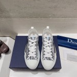 Dior letters, film, lace up casual shoes