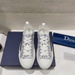 Dior letters, film, lace up casual shoes
