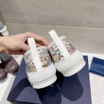 Dior letters, film, lace up casual shoes