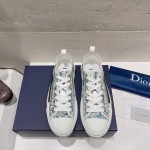 Dior letters, film, lace up casual shoes