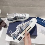 Dior letters, film, lace up casual shoes