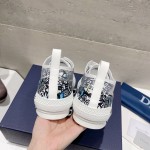 Dior letters, film, lace up casual shoes