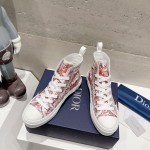 Dior letters, film, lace up casual shoes