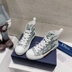 Dior letters, film, lace up casual shoes
