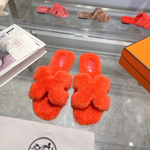 Hermes Teddy Wool H-Trailer