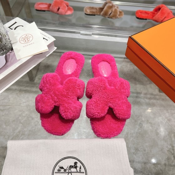 Hermes Teddy Wool H-Trailer