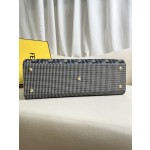 FENDI Peekaboo X-Tote handbag embroidered Tote model number: 1819