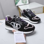 Valentino's latest casual color matching sneakers are minimalist, fashionable, and low cut men's and women's shoes