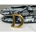 Dior 928 Paris Map Saddle Bag