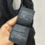 Celine Layered Artifact Leather Vest Coat