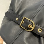 Celine Layered Artifact Leather Vest Coat