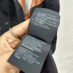 Celine Layered Artifact Leather Vest Coat