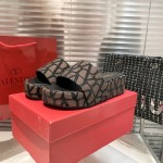 Valentino thick sole slippers