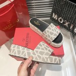 Valentino thick sole slippers