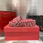 Valentino thick sole slippers